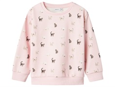 Name It sweatshirt ballerina med katteprint